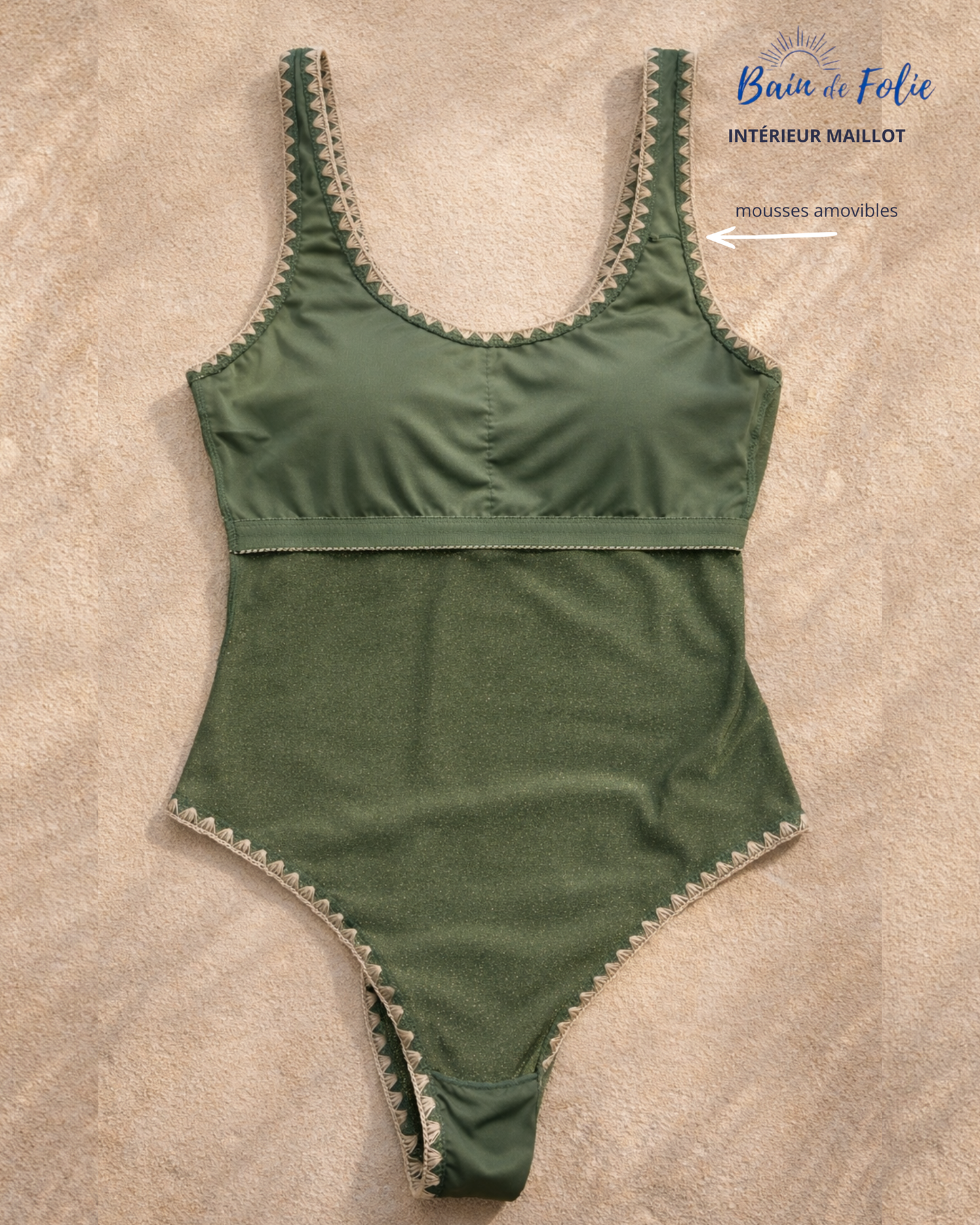 Maillot de bain 1pièces - Bain de Folie - Lurex