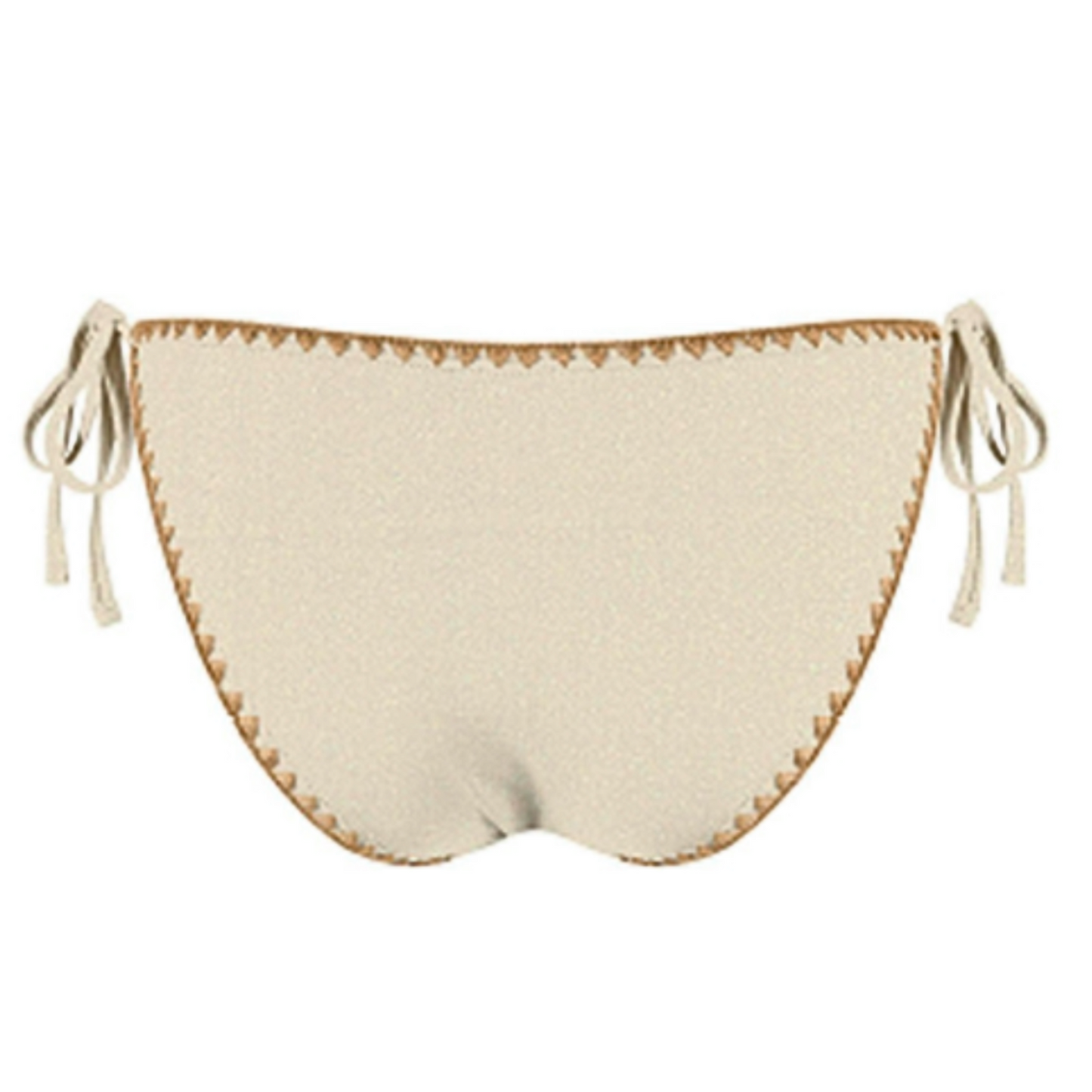 Bas maillot de bain 2pièces culotte noué LEA GOLD