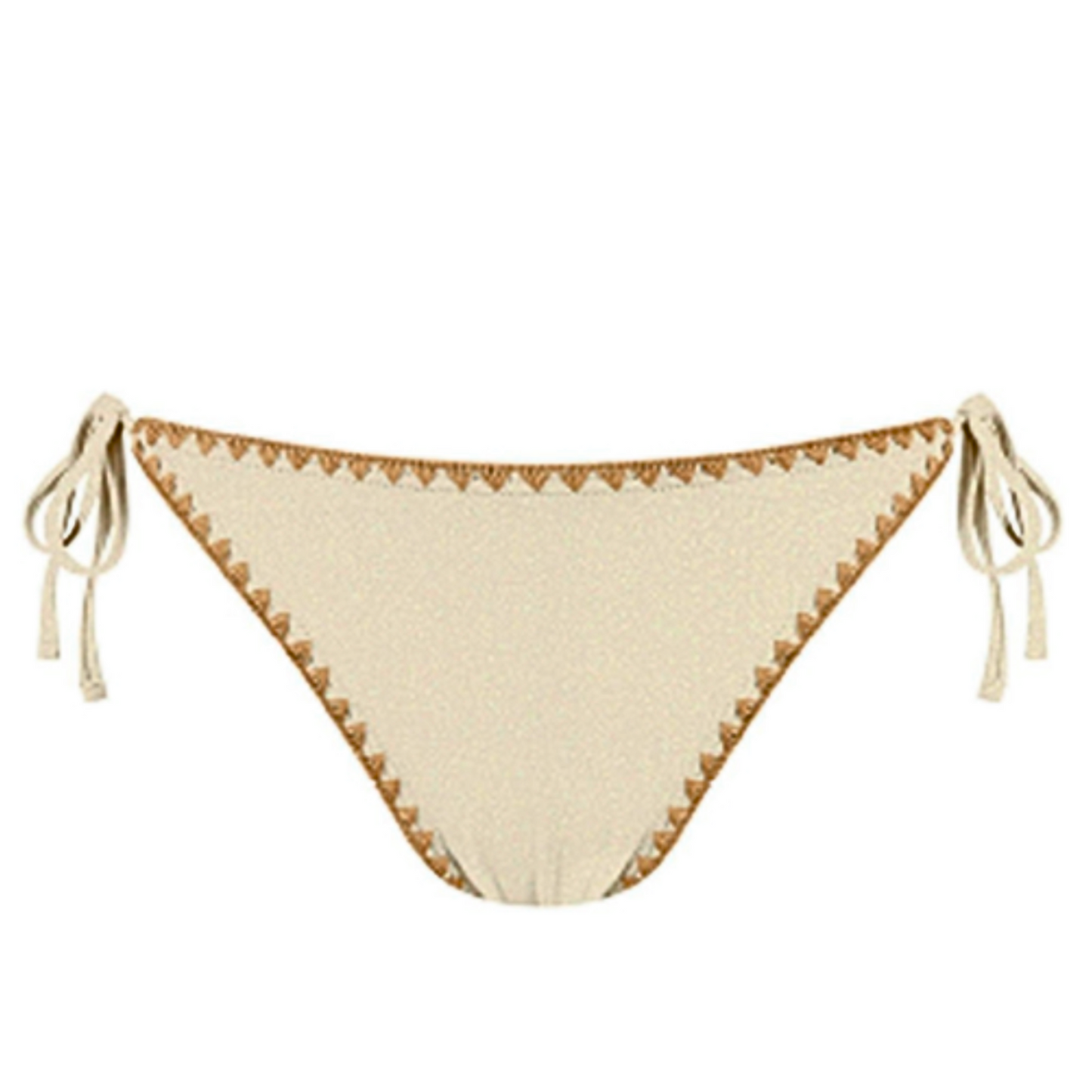 Bas maillot de bain 2pièces culotte noué LEA GOLD