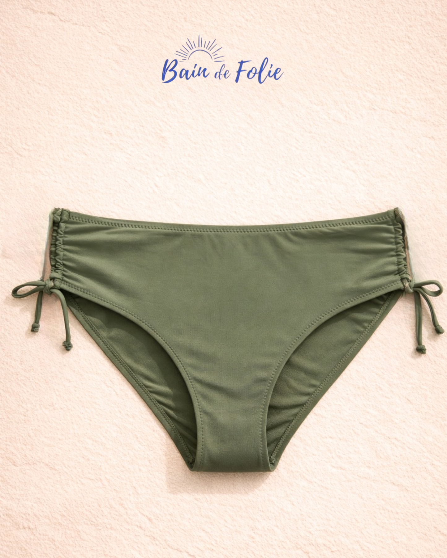Bas Taille haute - Bain de folie - Kaki