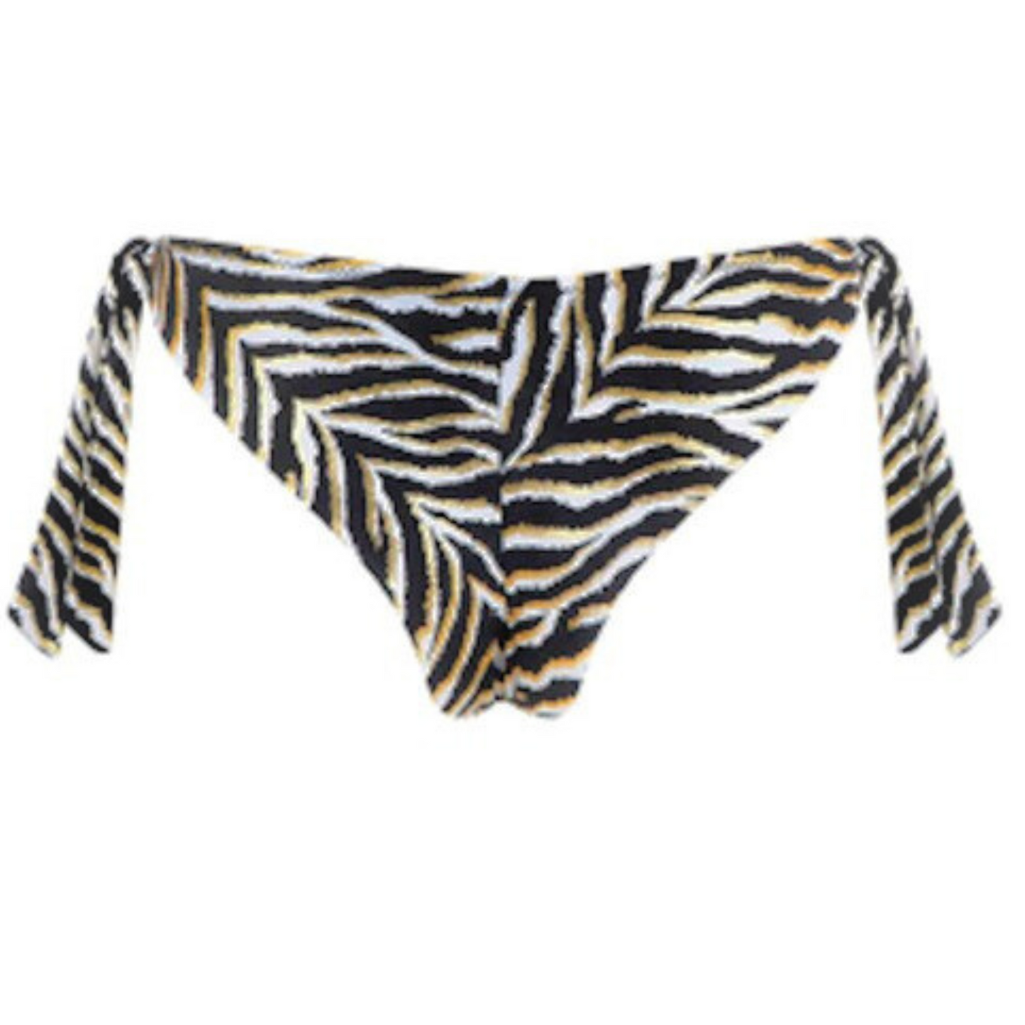 Bas maillot de bain tanga noué imprimé ZÈBRE