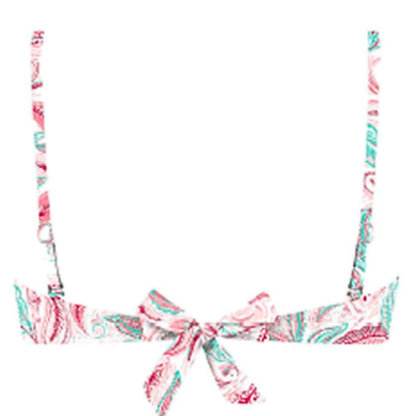 Haut maillot de bain balconnet imprimé ARABESQUE