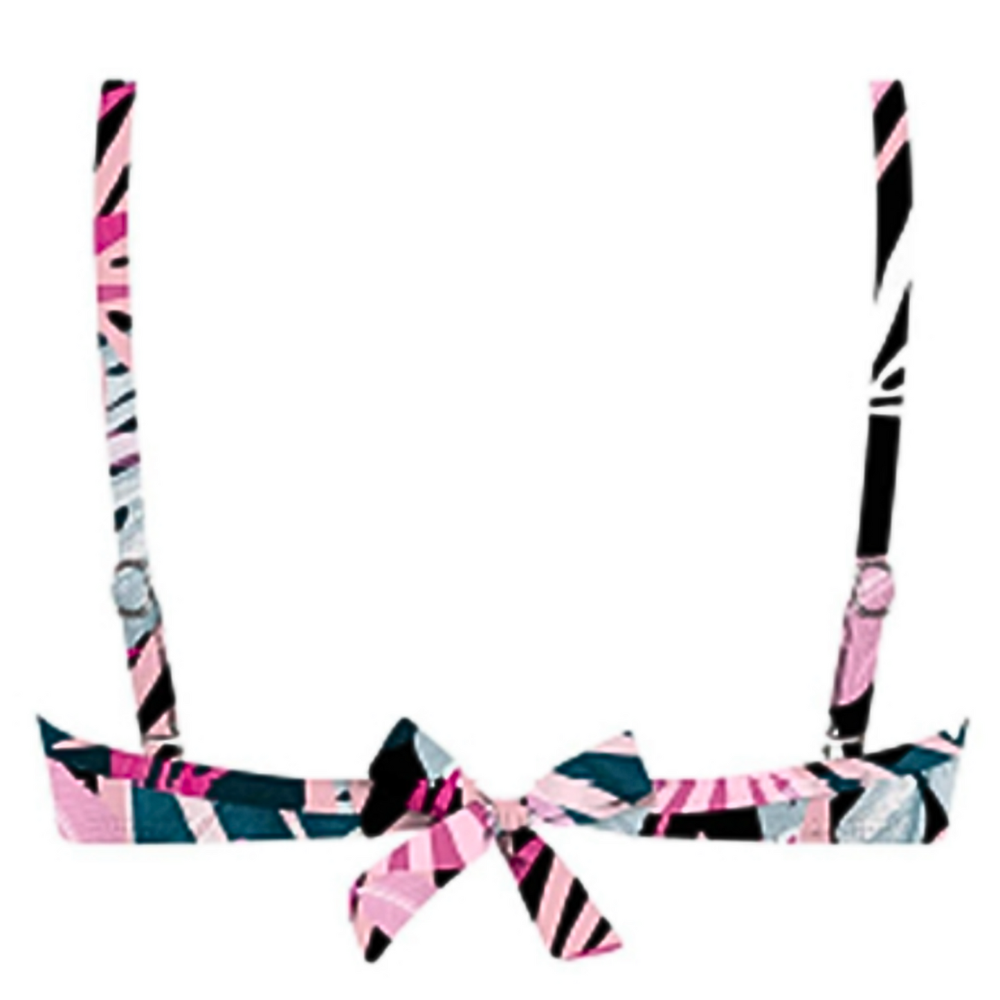 Haut maillot de bain balconnet imprimé EXOTIQUE