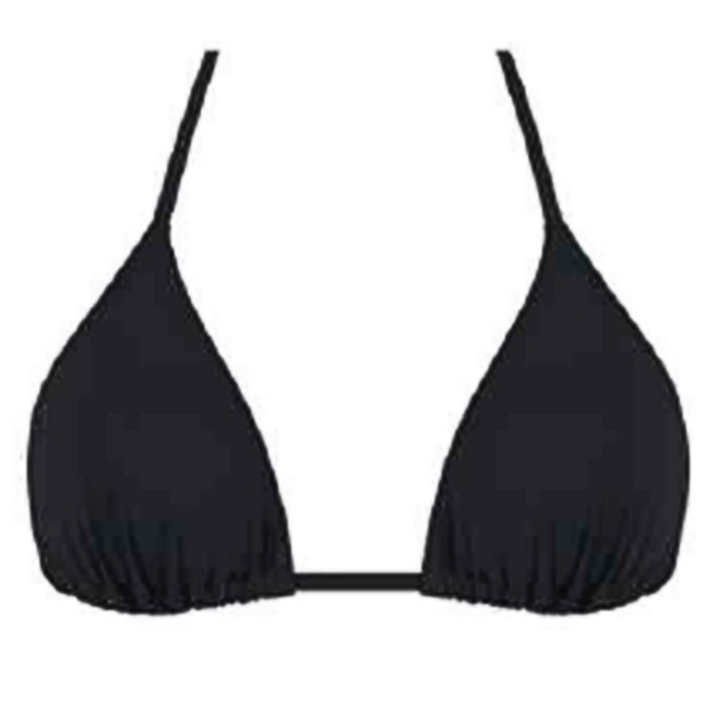 Haut maillot de bain triangle UNICOLORE