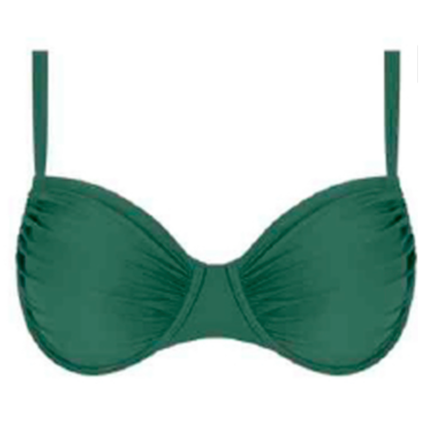 Haut maillot de bain bonnet profond UNICOLORE