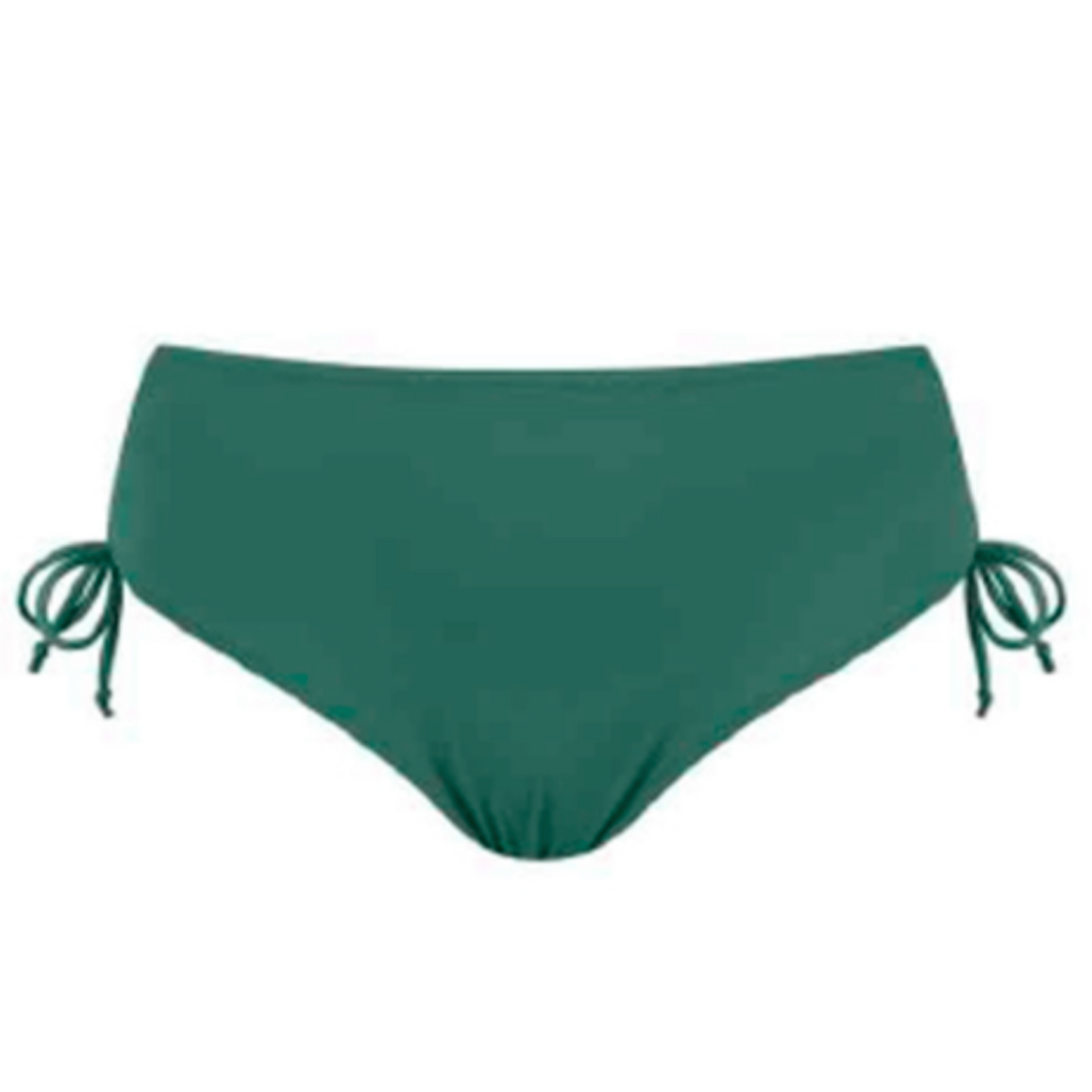 Bas maillot de bain taille haute UNICOLORE