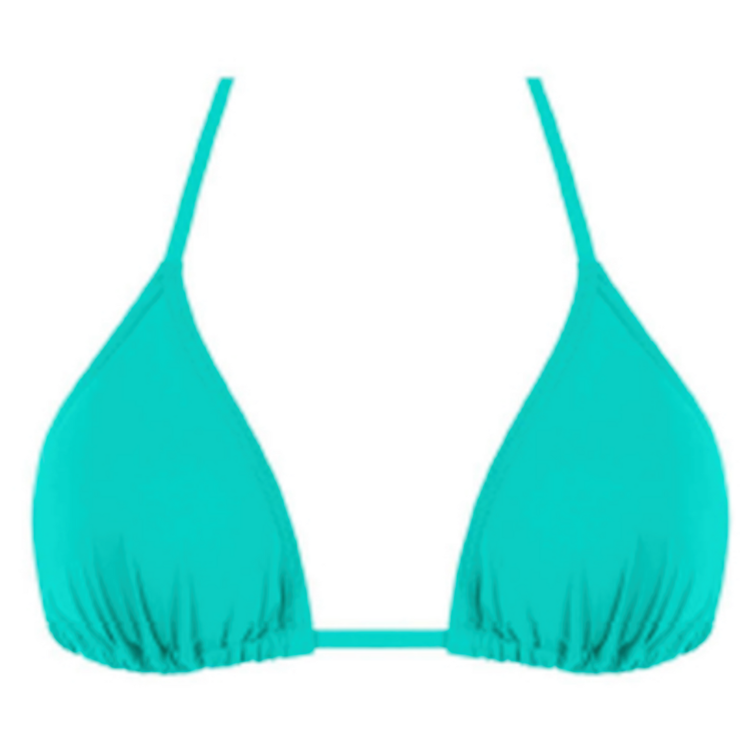 Haut maillot de bain triangle UNICOLORE