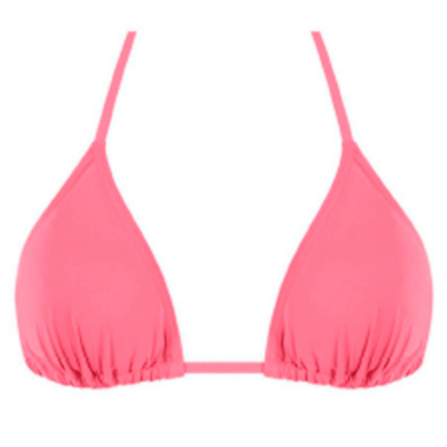 Haut maillot de bain triangle UNICOLORE
