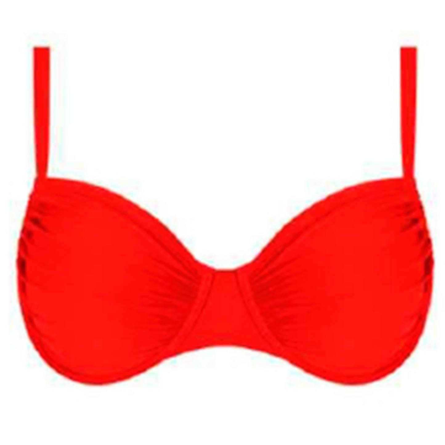 Haut maillot de bain bonnet profond UNICOLORE