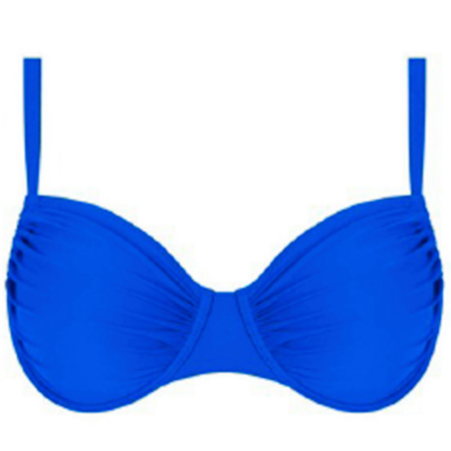 Haut maillot de bain bonnet profond UNICOLORE