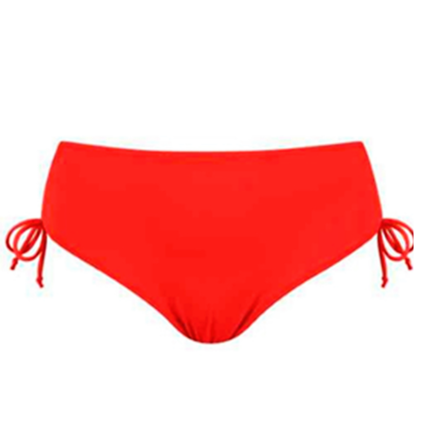 Bas maillot de bain taille haute UNICOLORE