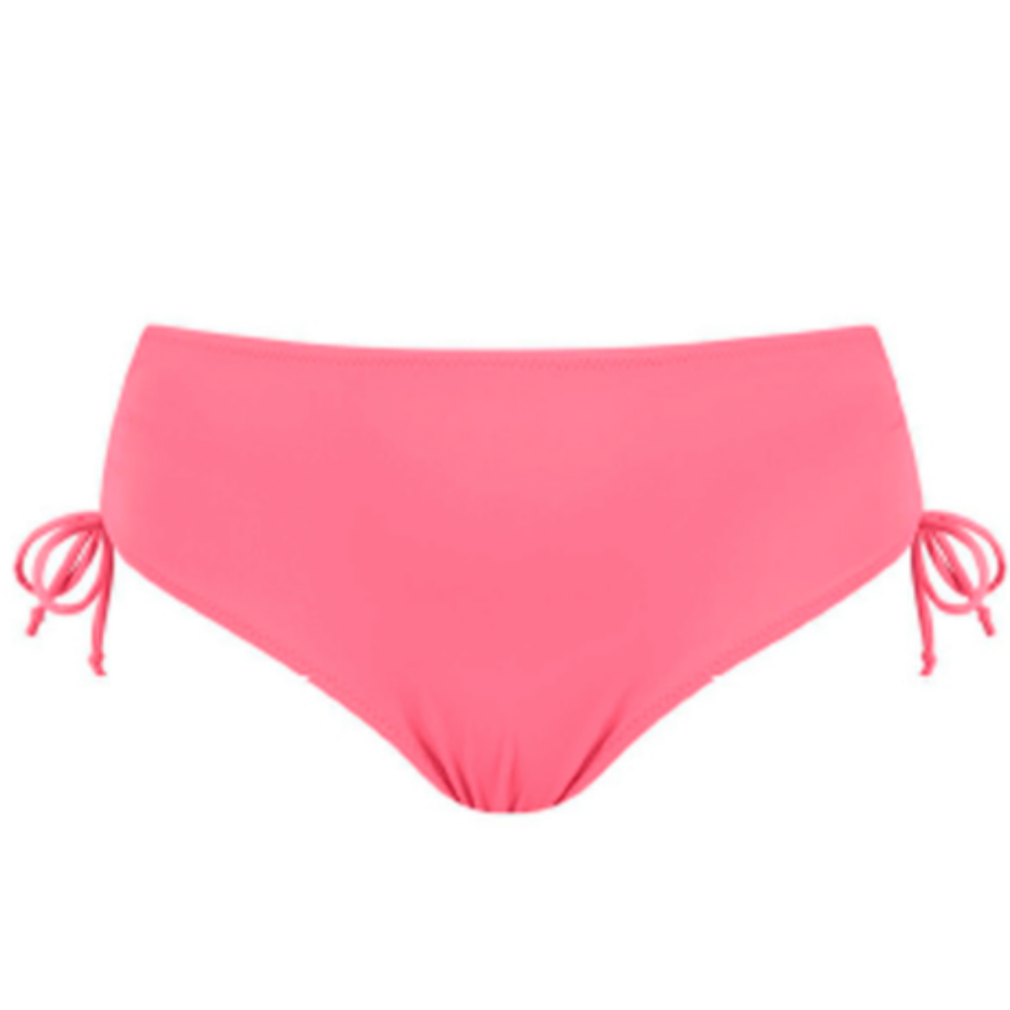 Bas maillot de bain taille haute UNICOLORE