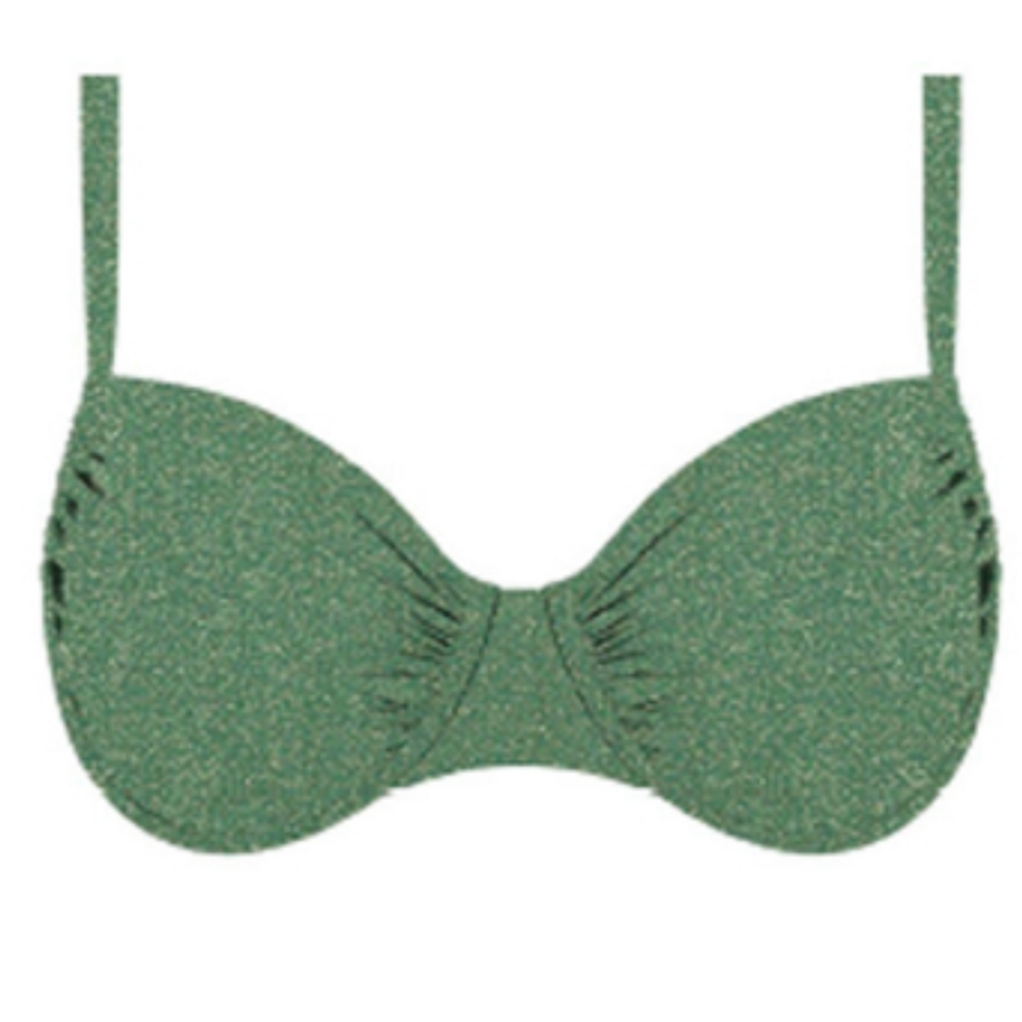 Haut maillot de bain bonnet profond LUREX