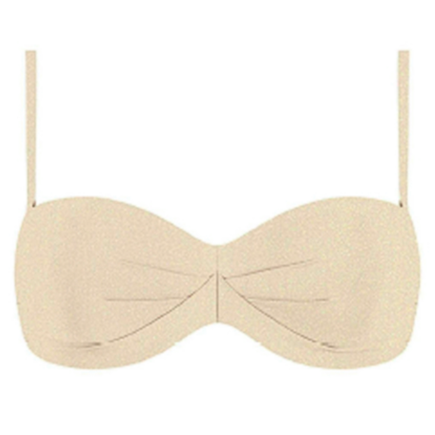 Haut maillot de bain bandeau LUREX