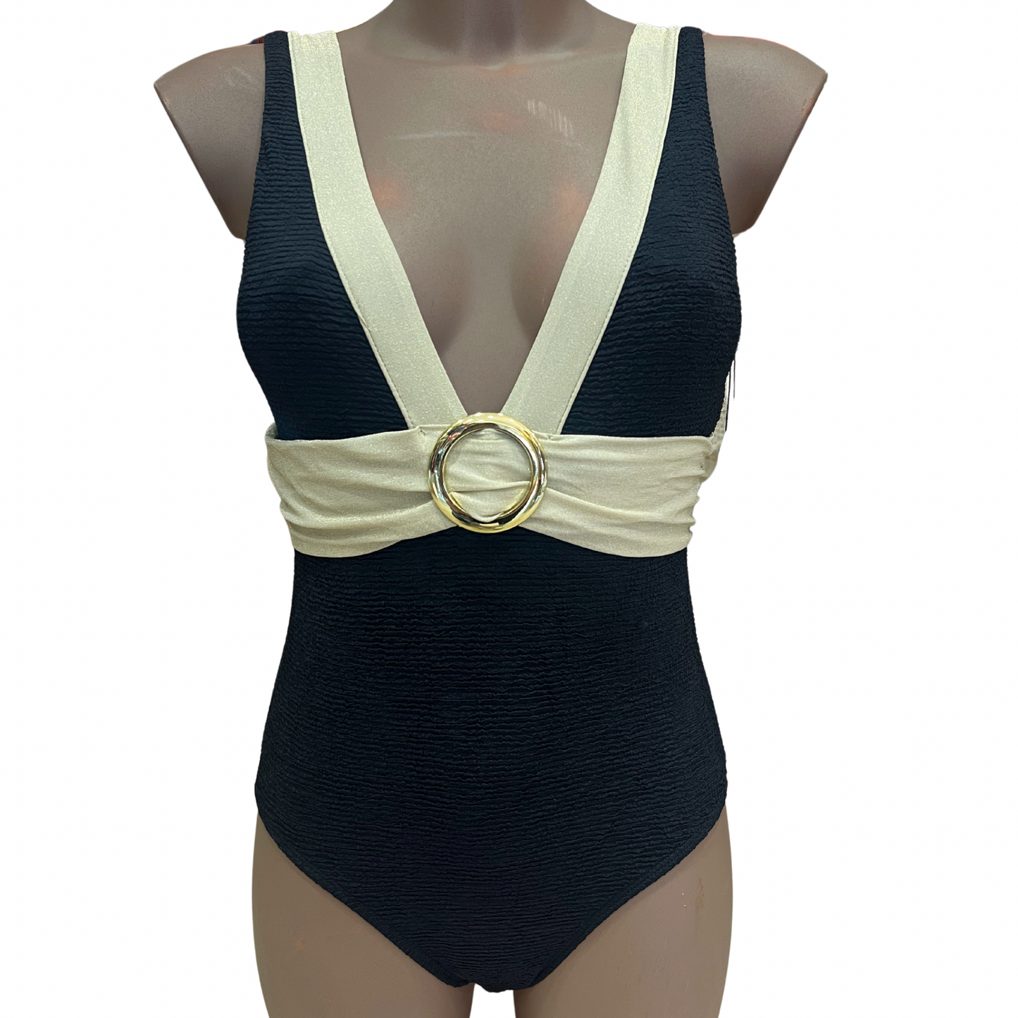 Maillot de bain 1 pièce lurex gaufré JOSEPA