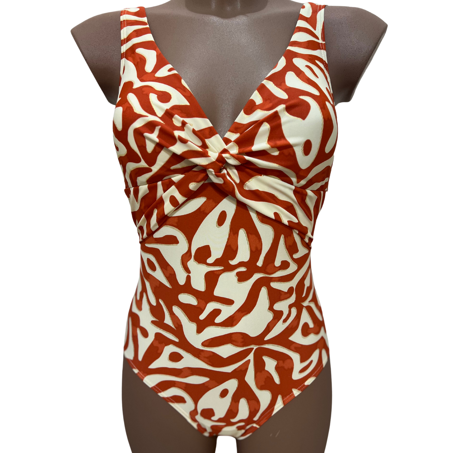 Maillot de bain 1 pièce LAURIANNE UNI & LUREX