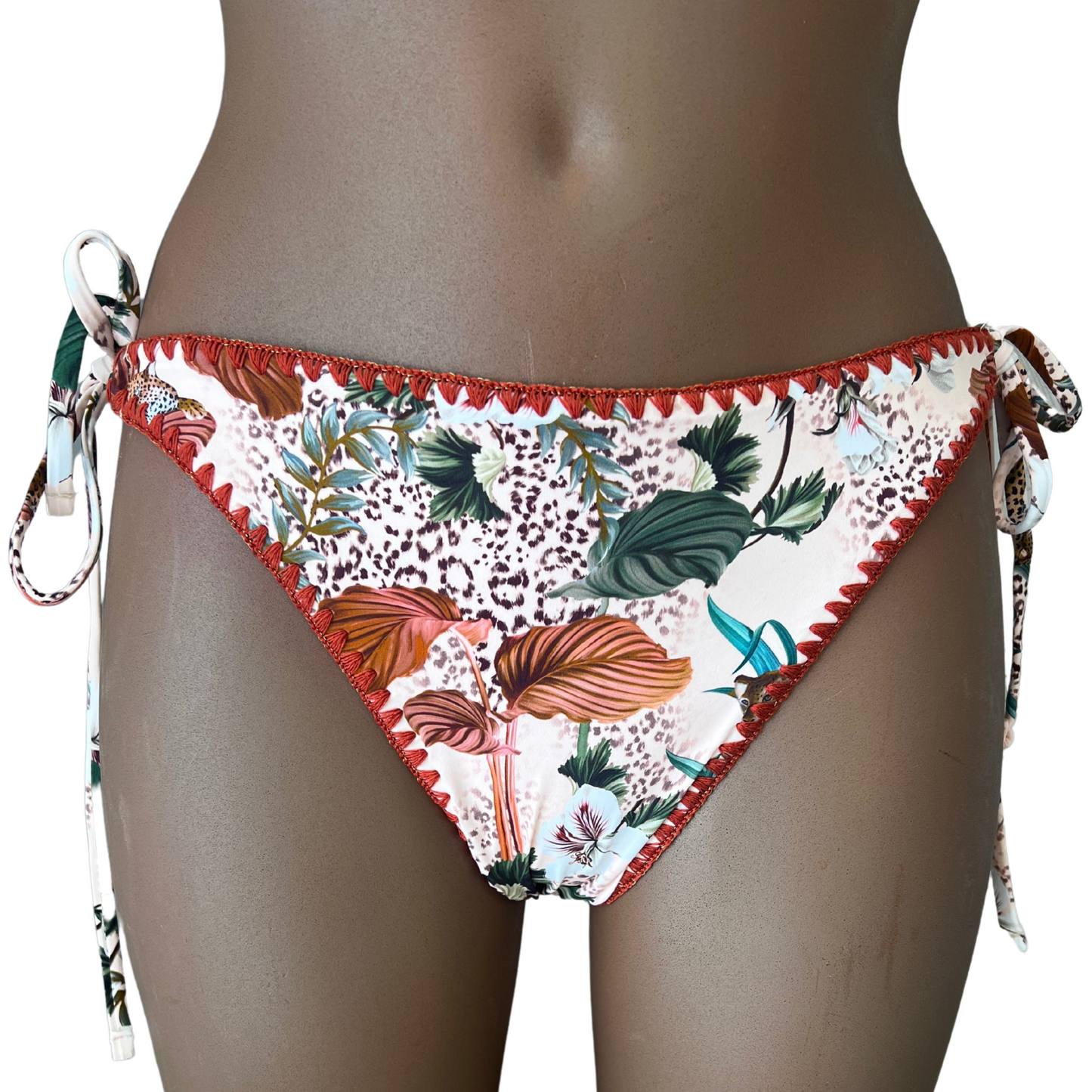 Bas maillot de bain 2pièces imprimé ZORA