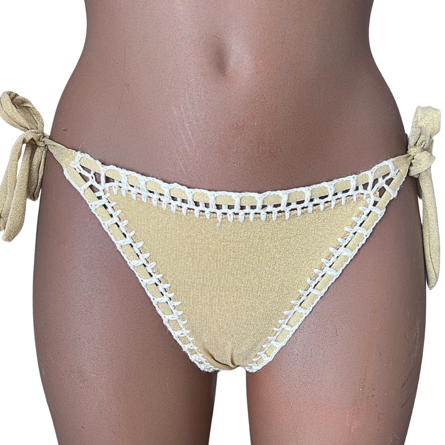 Bas maillot de bain 2pièces culotte noué crochet ADOM