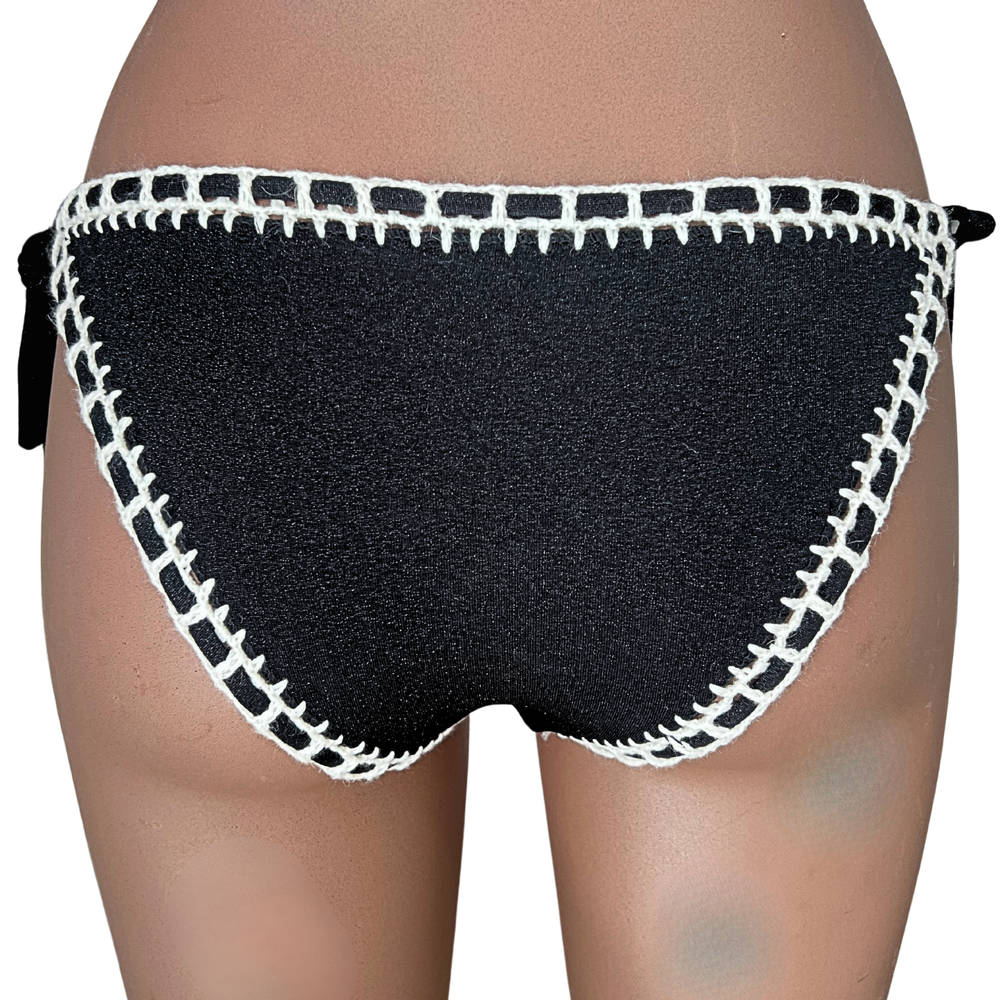 Bas maillot de bain 2pièces culotte noué crochet ADOM