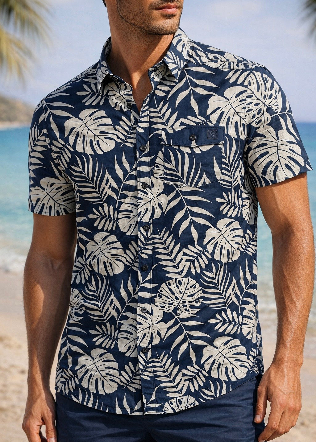Chemise assortie - Sun Project - imprimée