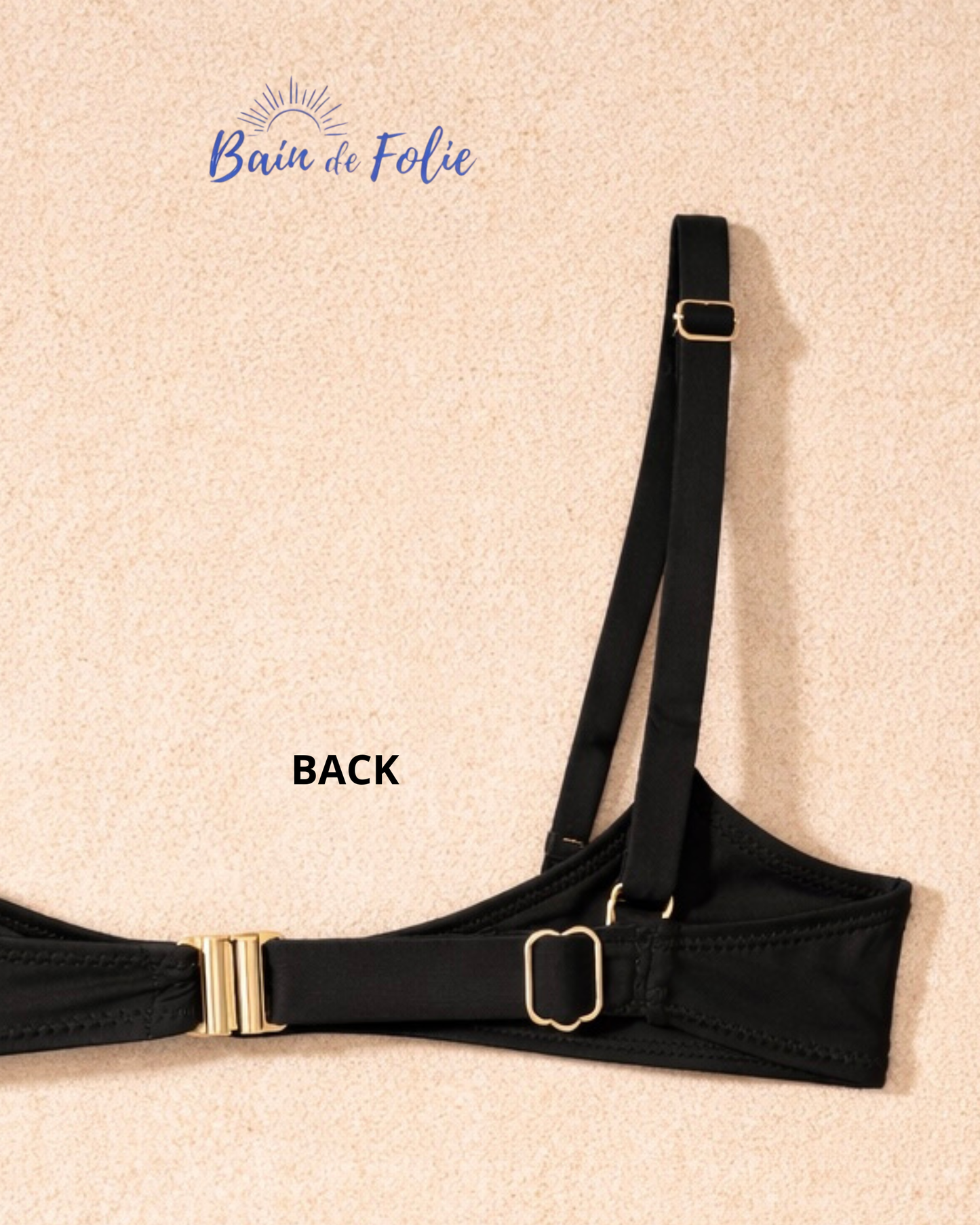 Haut Bandeau à coque - Bain de folie - Kaki