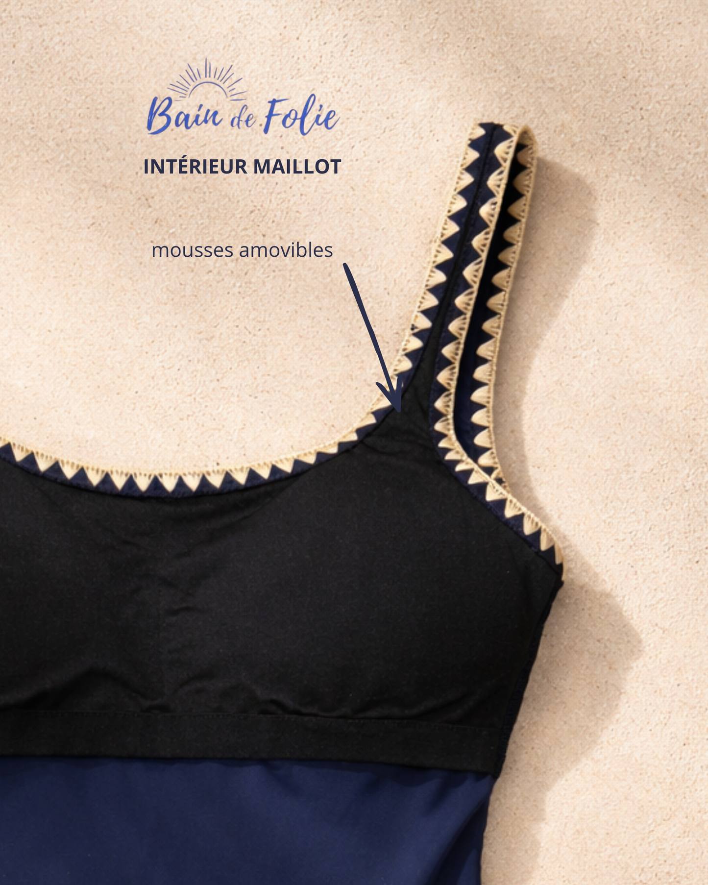Maillot de bain 1pièces - Bain de Folie - Lurex