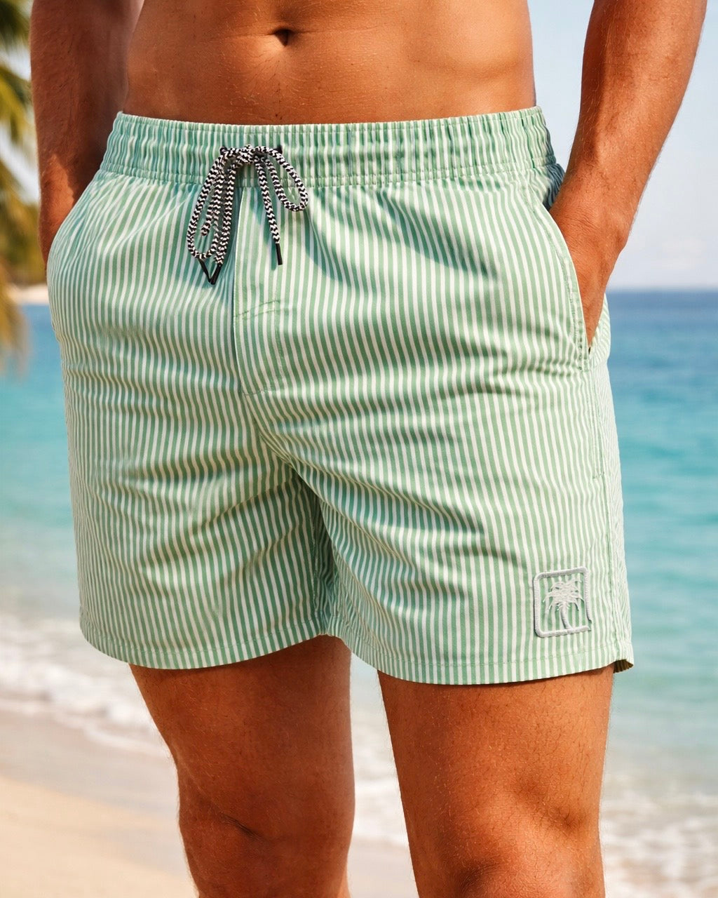Short de bain SIGNATURE - SunProject - Rayures