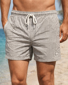 Short de bain SEERSUCKER - SunProject - Rayures