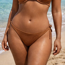 Bas Culotte nouée - Bain de folie - Lurex Marron