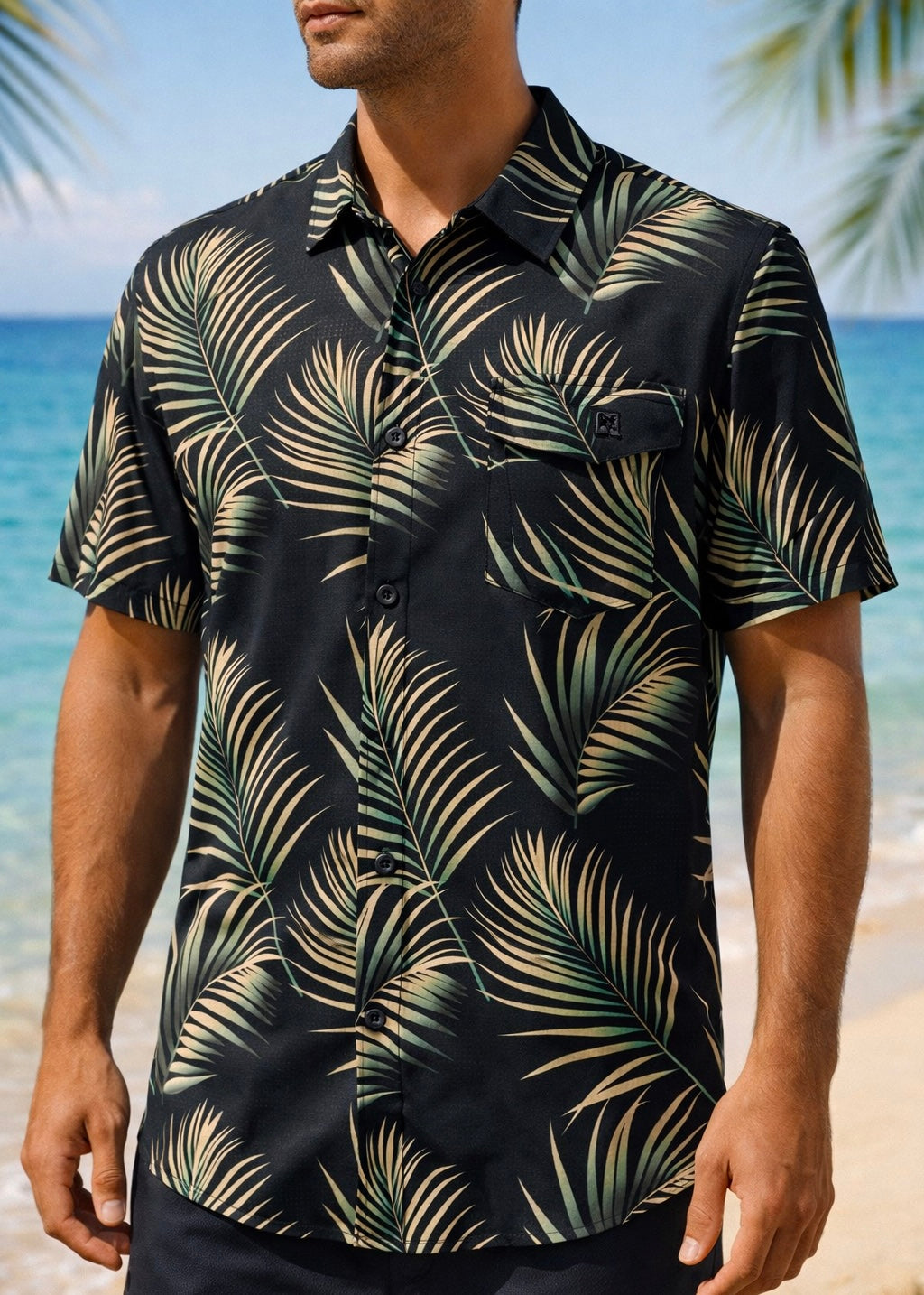 Chemise assortie - Sun Project - imprimée