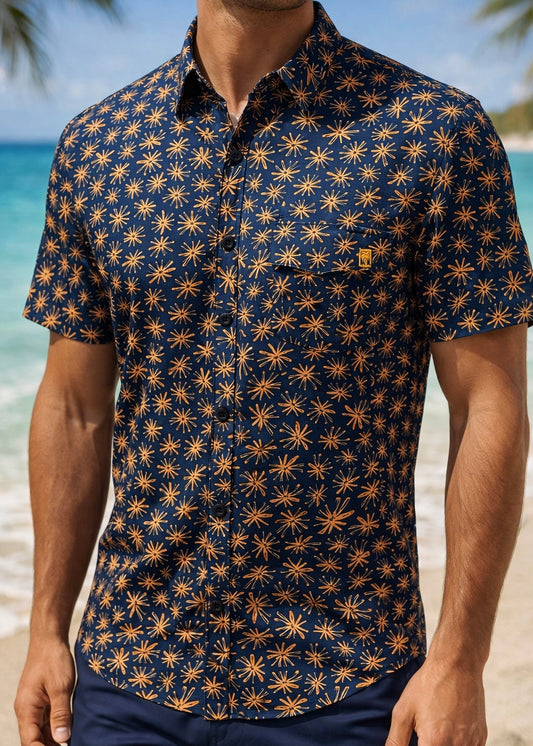Chemise assortie - Sun Project - imprimée