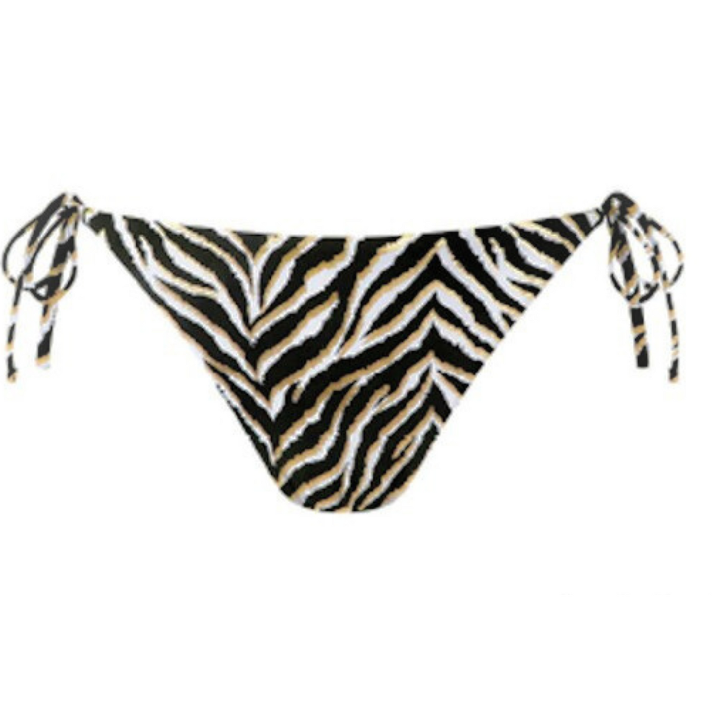 Bas maillot de bain culotte noué imprimé ZÈBRE