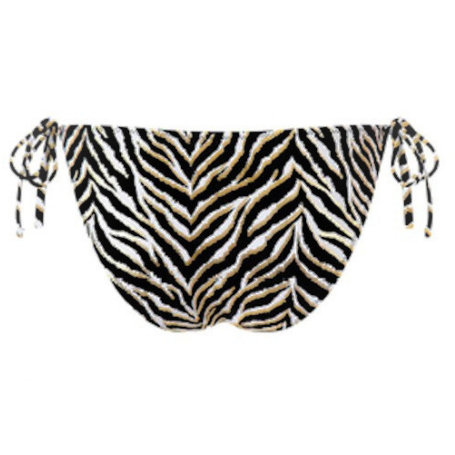 Bas maillot de bain culotte noué imprimé ZÈBRE
