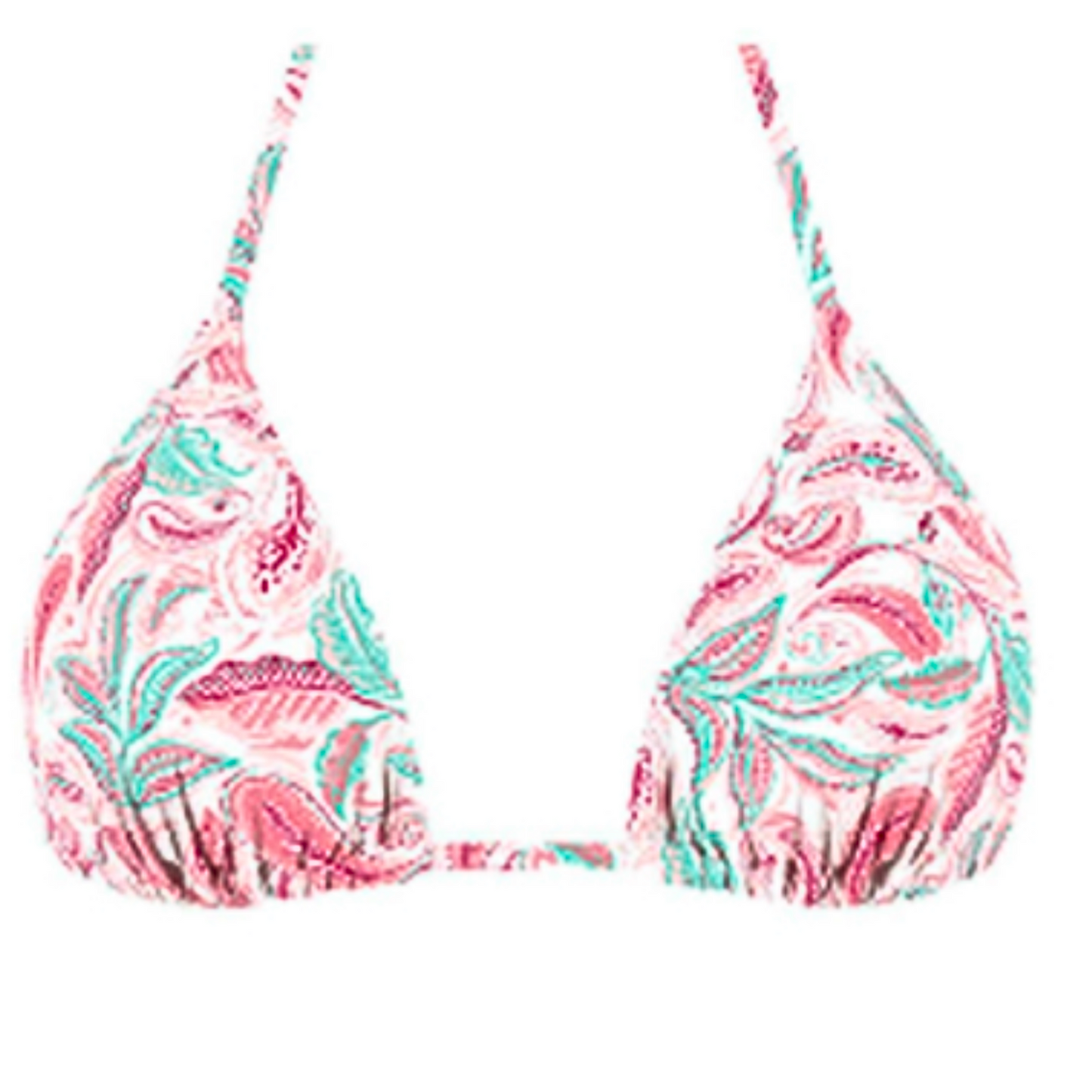 Haut maillot de bain triangle imprimé ARABESQUE