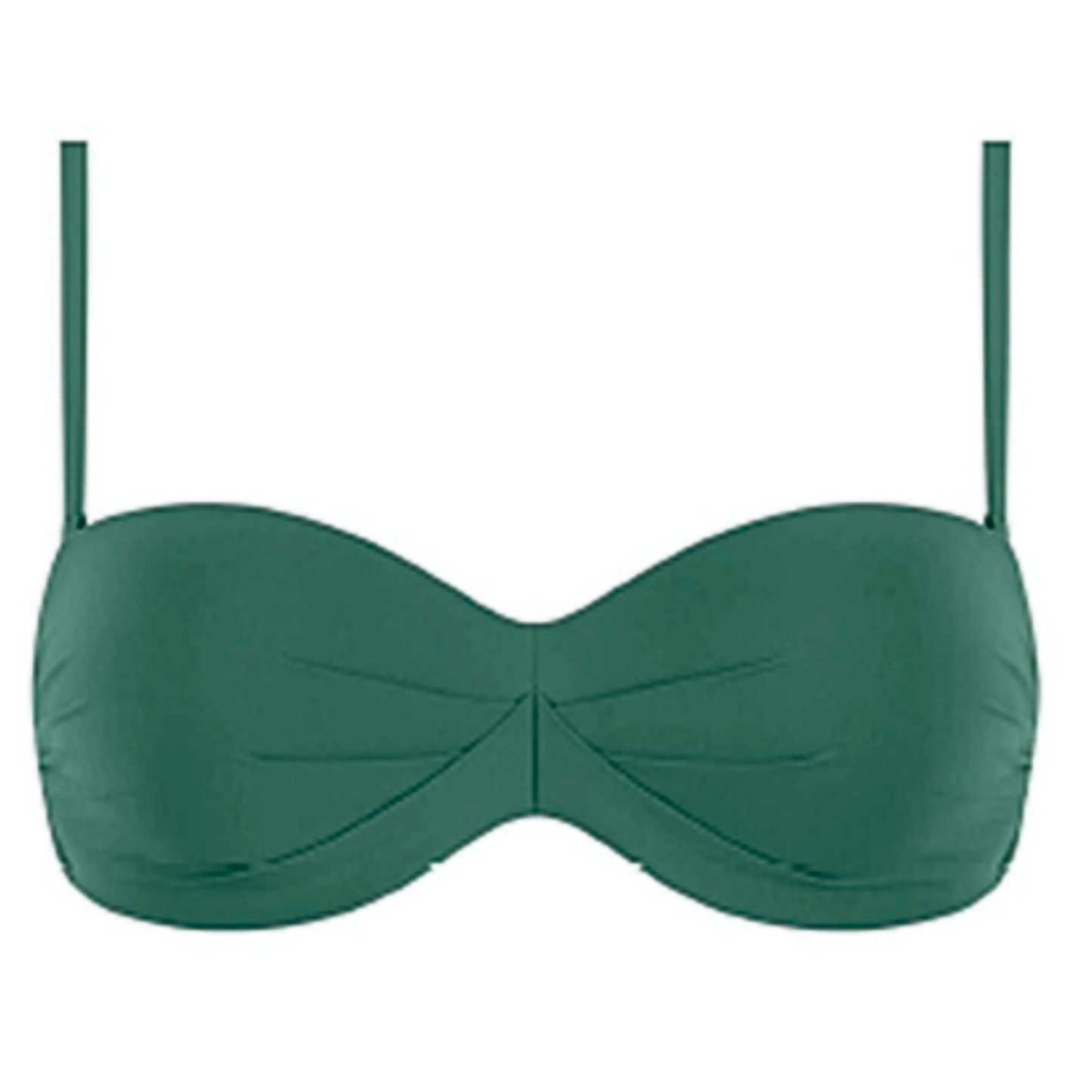 Haut maillot de bain bandeau UNICOLORE