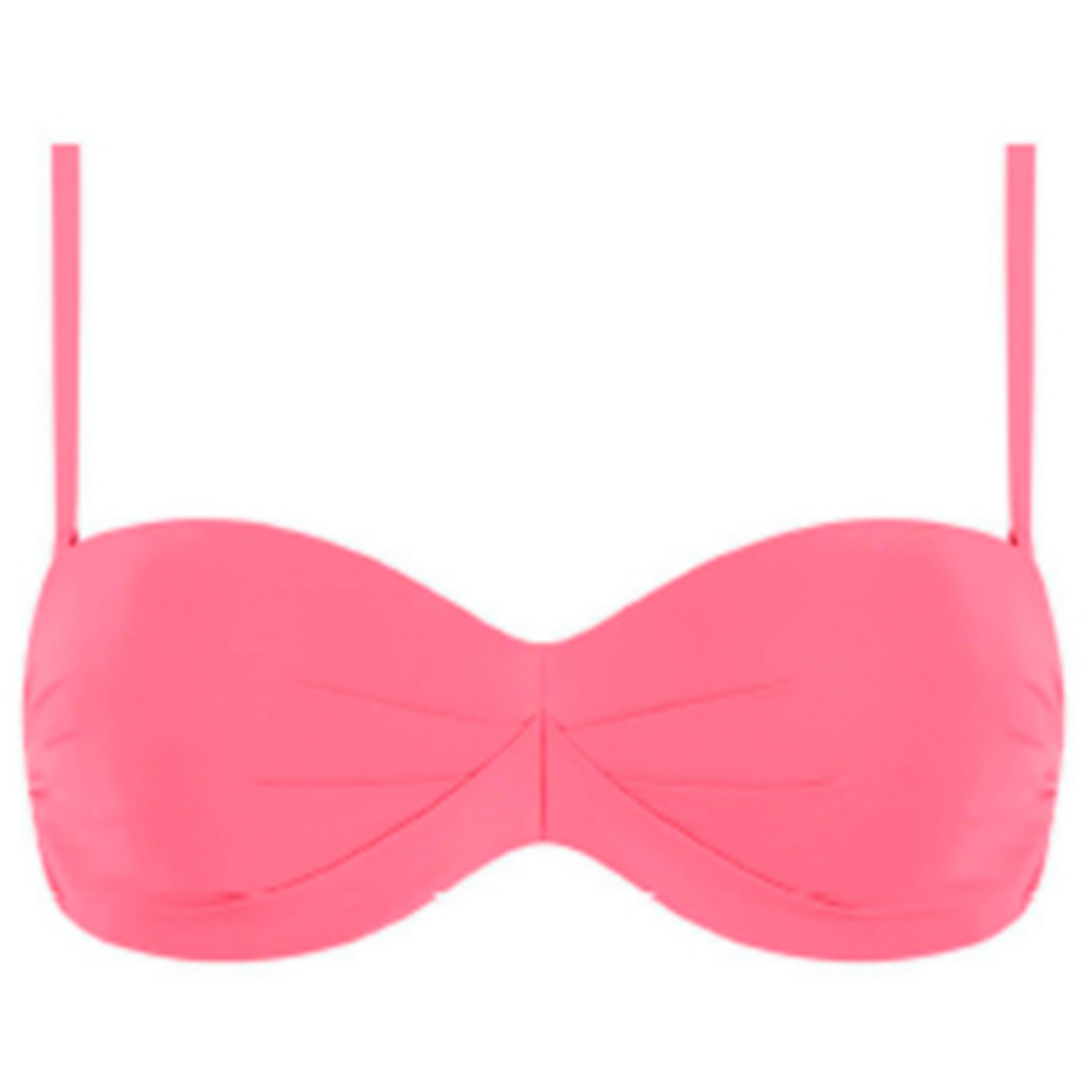 Haut maillot de bain bandeau UNICOLORE