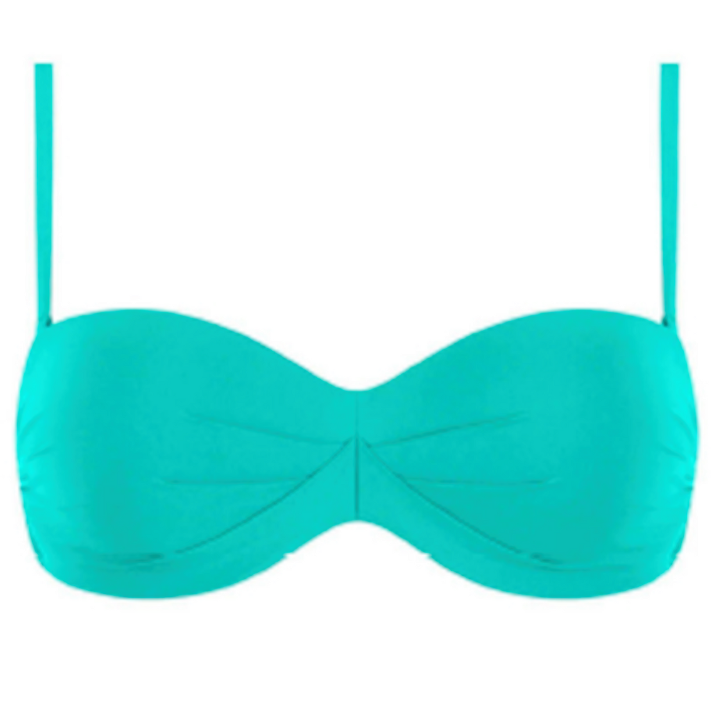 Haut maillot de bain bandeau UNICOLORE