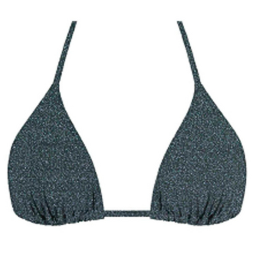 Haut maillot de bain triangle LUREX