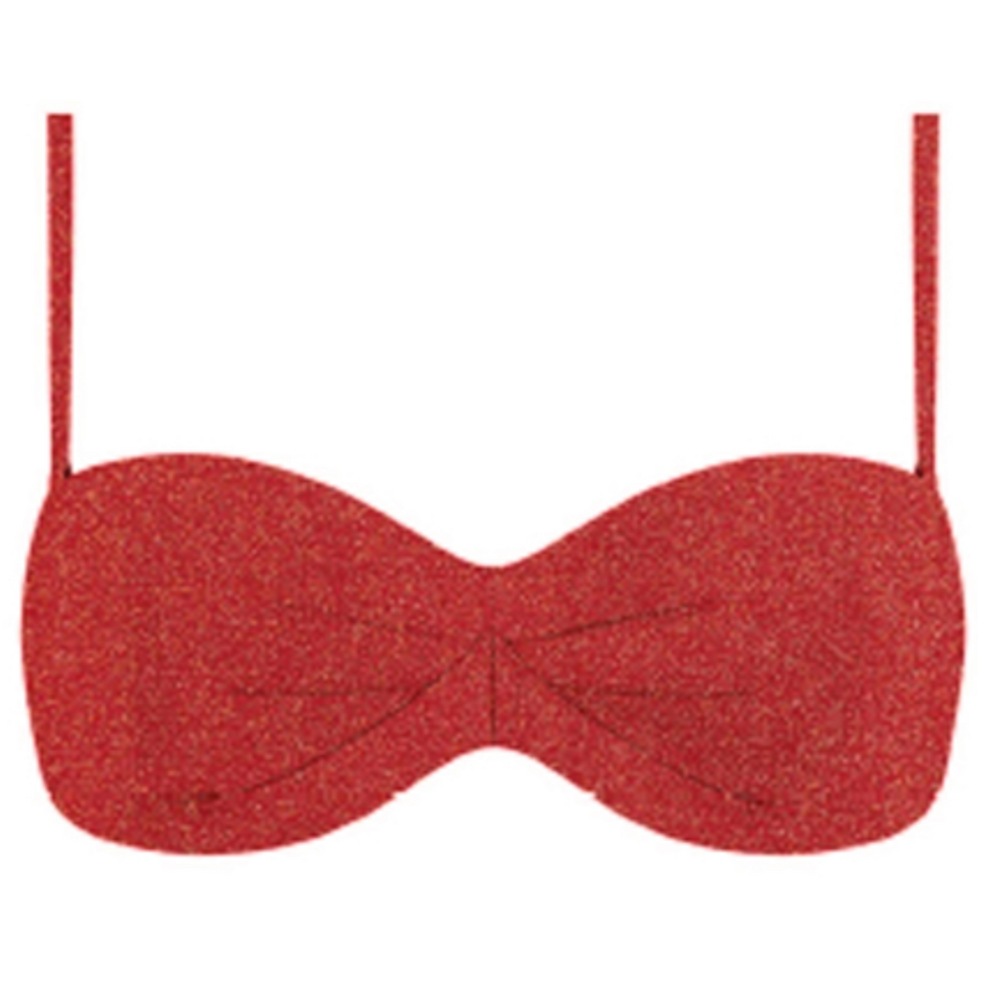 Haut maillot de bain bandeau LUREX
