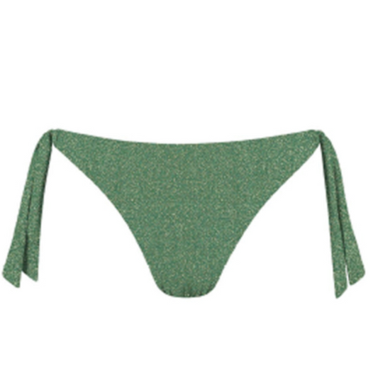 Bas maillot de bain tanga noué LUREX