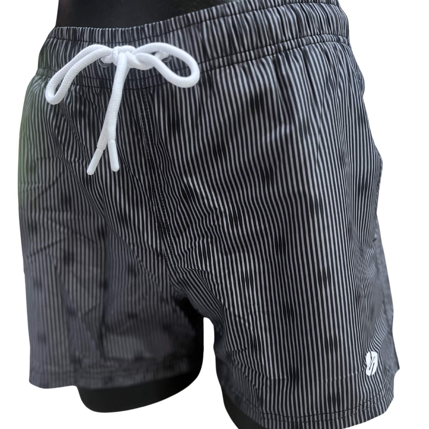 Short de bain homme DOTS RAYURES
