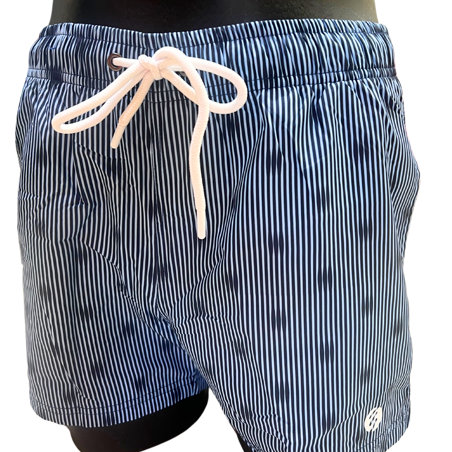 Short de bain homme DOTS RAYURES