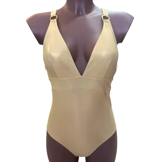 Maillot de bain 1 pièce décolleté plongeant EVA